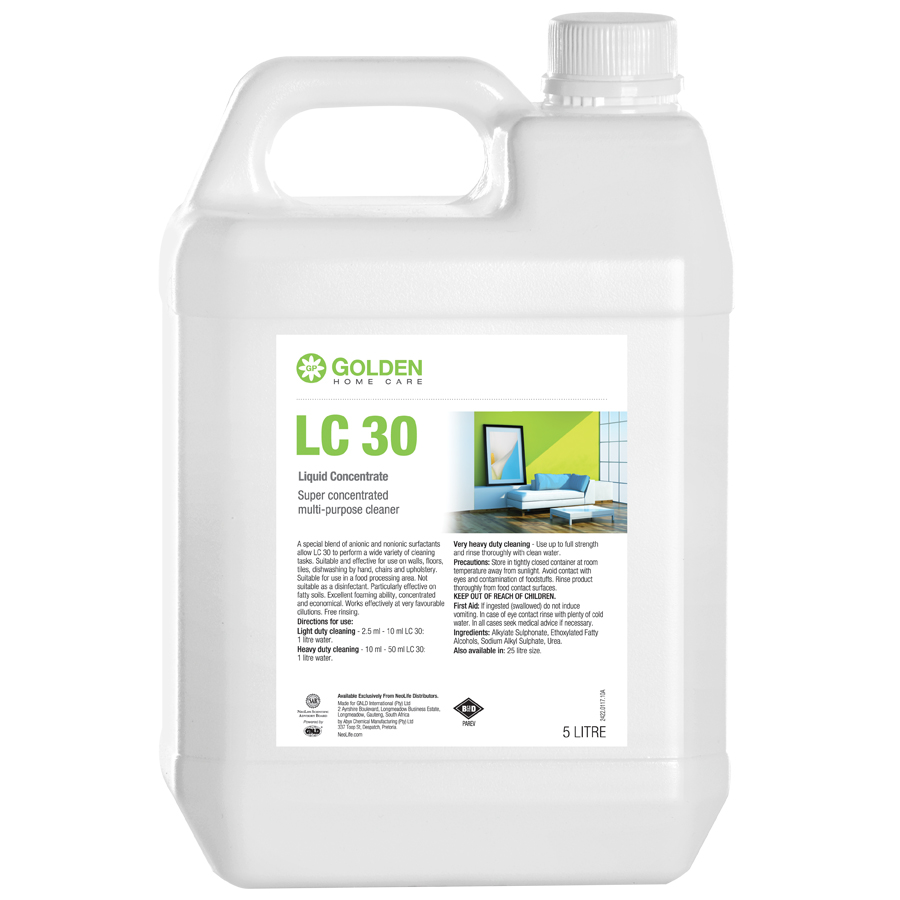 LC30 contains no hazardous substances and is biodegradable, returning to its original components after use.